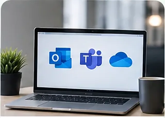 Messagerie professionnelle Microsoft 365 et cloud