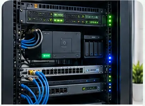 Baie informatique organisée de PME